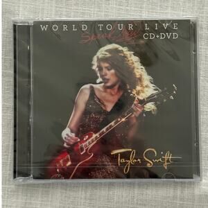 Taylor Swift NWT | 2011 Speak Now World Tour Live CD & DVD